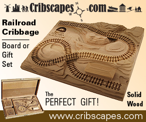 CribscapesRailroadCribbageBoard 2